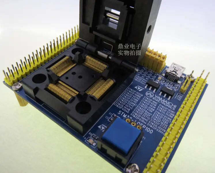 IC51-1284-1433 TQFP128 QFP128 na DIP128 Zlatá zásuvka IC