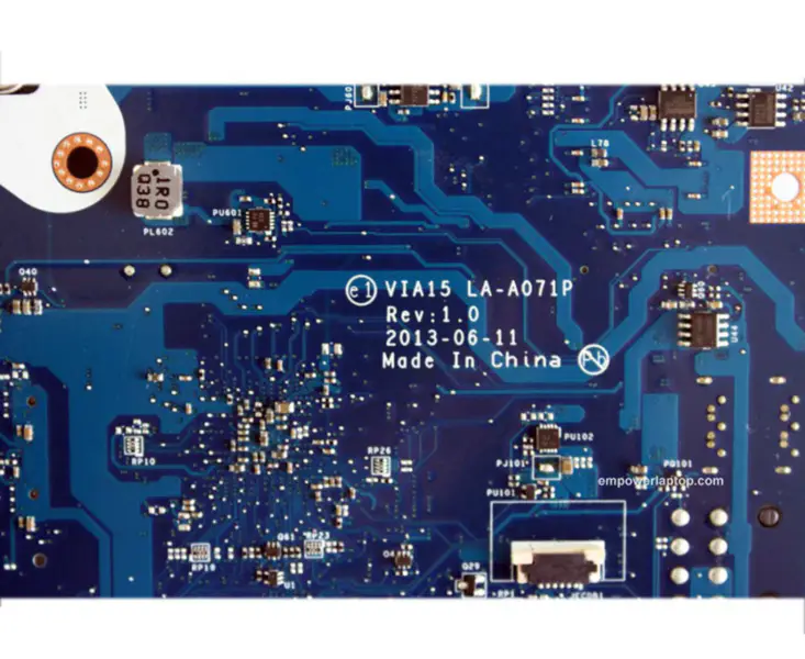 Základní deska Lenovo B550 VIA15 LA-A071P Rev 1.0 USB3.0