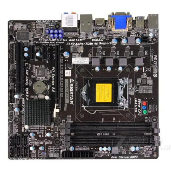 Základní deska Biostar Hi-Fi B85S3+ LGA 1150 RAM B85
