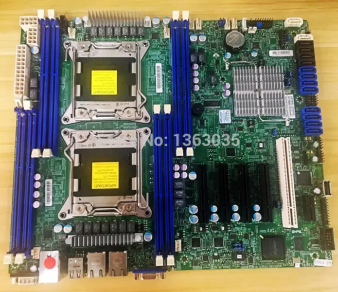 Serverová základní deska Supermicro X9DRL-3F SAS C602 LGA 2011
