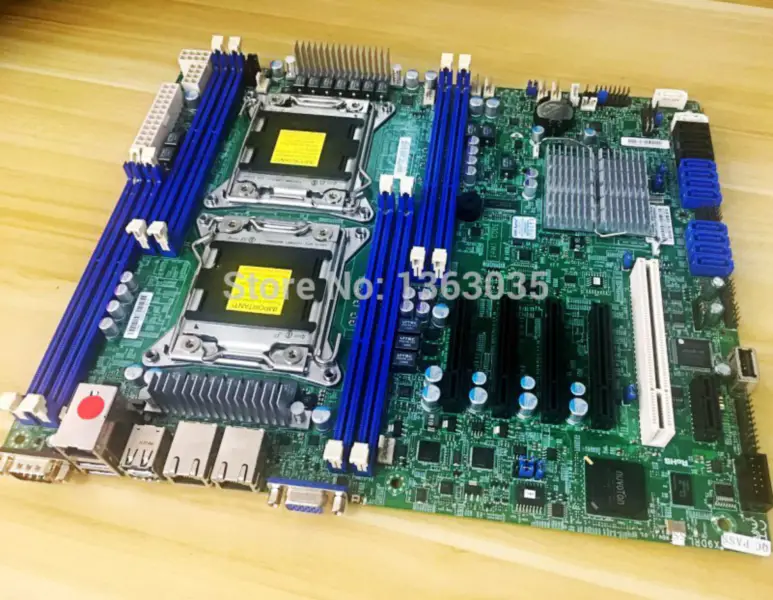 Serverová základní deska Supermicro X9DRL-3F SAS C602 LGA 2011