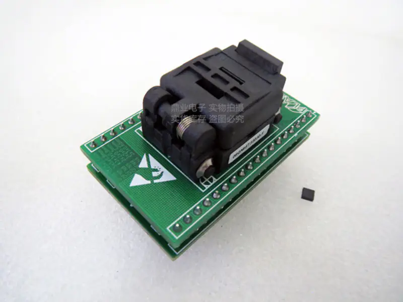 MSP430F5419/5417/5418/ MSP430F5438A**-QFP100 Burn-in Socket pozlacení IC
