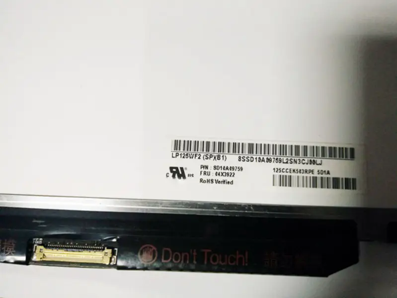 12,5'' IPS LCD LP125WF2 SPB1 LP125WF2-SPB1 1920*1080 LCD led obrazovka 30pin eDP