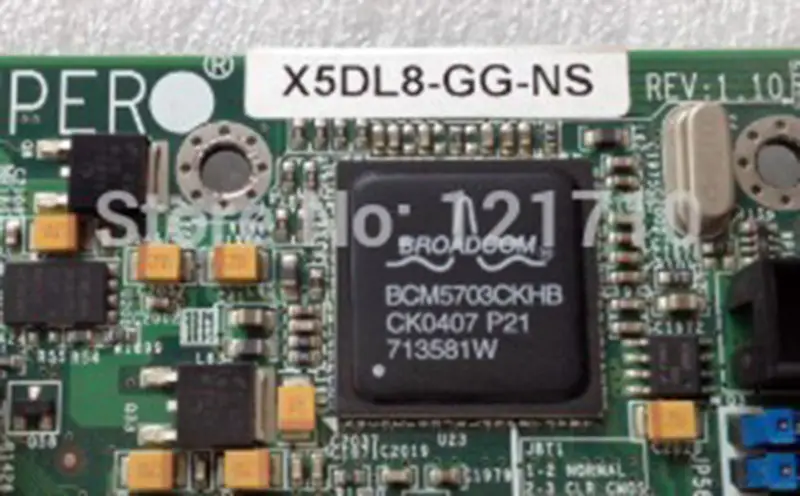 Průmyslová základní deska pro pracovní stanice Supermicro X5DL8-GG-NS REV 1.10