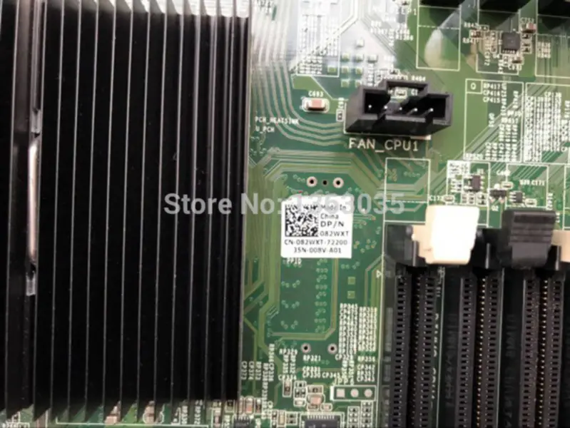 Dell 82WXT 082WXT CN-082WXT Základní deska pro pracovní stanici T7600