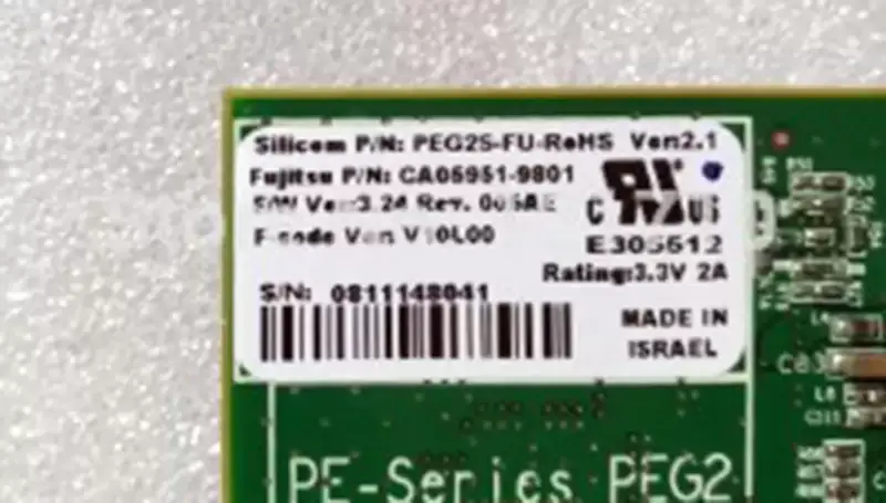 Serverová karta NIC Fujitsu Siemens MPB#PEG2 REV 1.2 PEG2S-FU-RoHS CA05951-9801 průmyslová základní deska