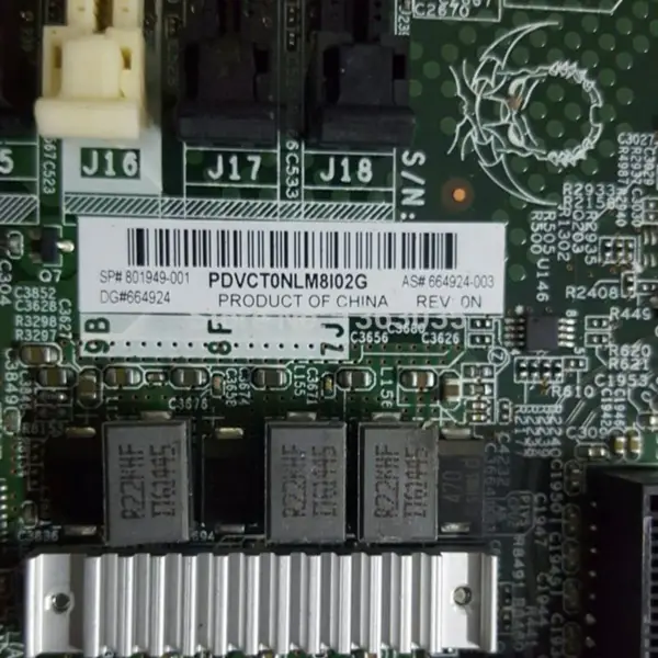 HP 801949-001 664924-003 Základní deska serveru pro DL560 G8