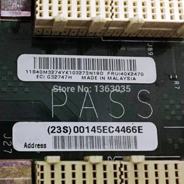 Základní deska serveru IBM 40K2470 pro systémovou desku X3850