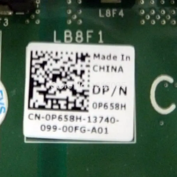 Dell 0P658H P658H CN-0P658H serverová základní deska pro PowerEdge R910
