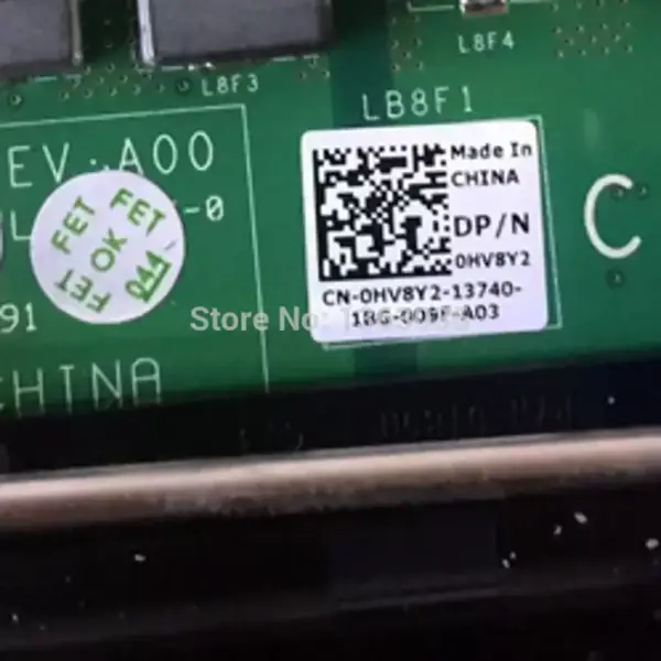 Dell 0HV8Y2 HV8Y2 CN-0HV8Y2 serverová základní deska pro PowerEdge R910 bez CPU