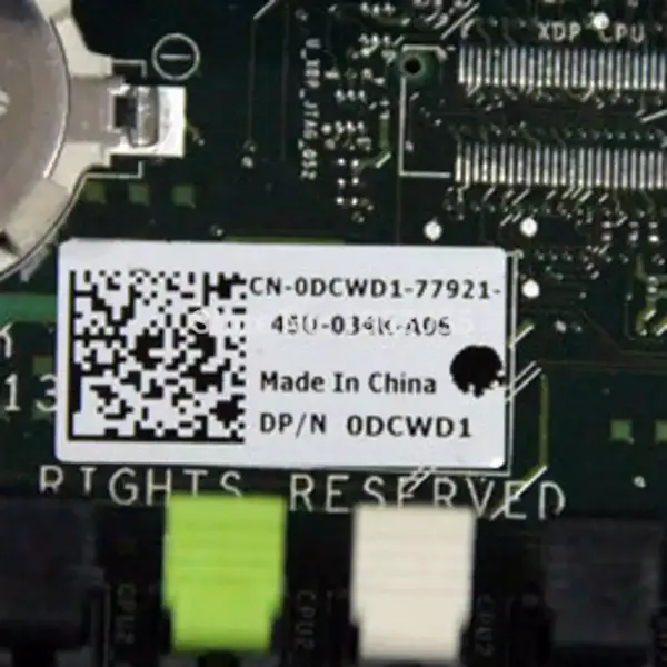Dell 0DCWD1 DCWD1 CN-0DCWD1 serverová základní deska pro R720 R720XD