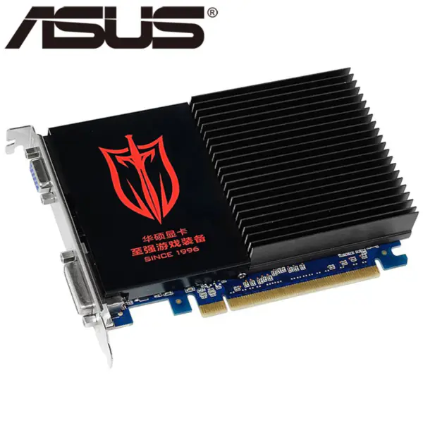 ASUS Grafická karta GT610 1GB 64Bit SDDR3 Grafické karty pro hry nVIDIA Geforce GPU Dvi VGA Použité karty