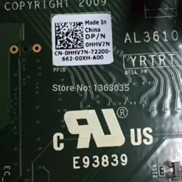 Dell 0HHV7N HHV7N CN-0HHV7N základní deska pro pracovní stanici Precision T5810