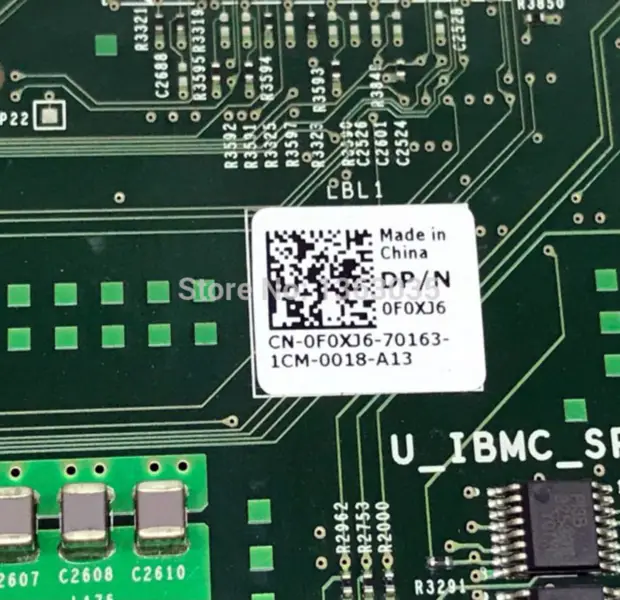 Dell 0F0XJ6 F0XJ6 CN-0F0XJ6 Serverová základní deska pro PowerEdge R610 LGA1366 s podporou 56 CPU systémová deska