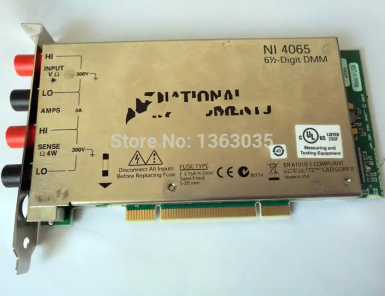 NI PCI-4065 DAQ karta pro NI 4065 6-1/2 digit DMM
