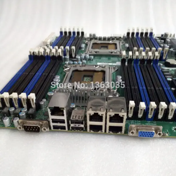 Základní deska Supermicro X9DR3-LN4F+ X79 s čipovou sadou C606 LGA 2011