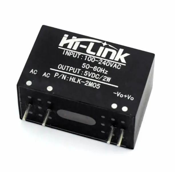 5ks/LOT HLK-PM12 Vysoce přesný napájecí modul 220v zase 12v 3W snižující napětí Regulátor Izolační spínač