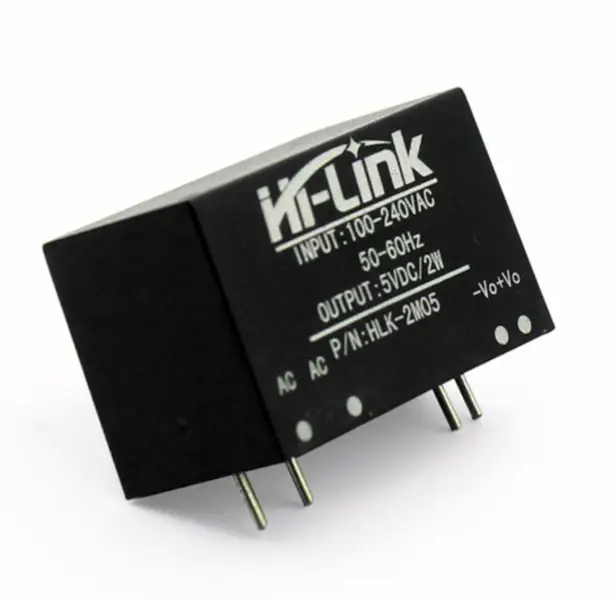 5ks/LOT HLK-PM12 Vysoce přesný napájecí modul 220v zase 12v 3W snižující napětí Regulátor Izolační spínač