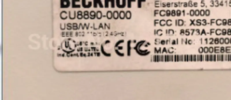 Zařízení BECKHOFF BECK HOFF CU8890-0000 USB/W-LAN průmyslová základní deska