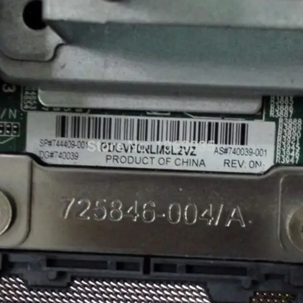 Základní deska serveru HP 744409-001 740039-001 pro BL460C G9