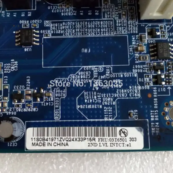 Lenovo 03T6501 Základní deska pro pracovní stanice ThinkStation D30 C30 X79 LGA 2011