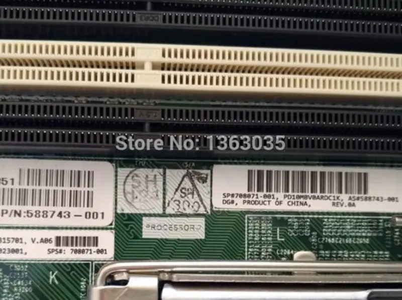 Základní deska serveru HP 708071-001 588743-001 Pro BL460C G7