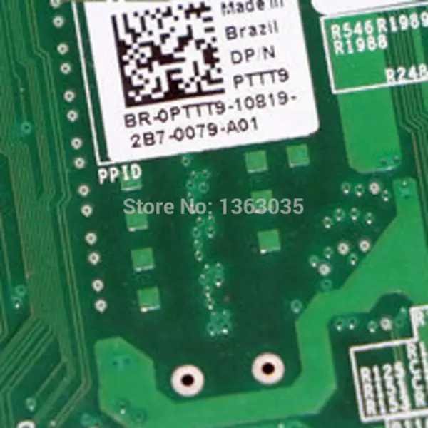 Dell 0PTTT9 PTTT9 BR-0PTTT9 základní deska pro pracovní stanici Precision T3600