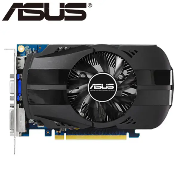 ASUS Grafická karta GT730 2GB SDDR3 Grafické karty pro hry nVIDIA Geforce GPU Dvi VGA Použité karty