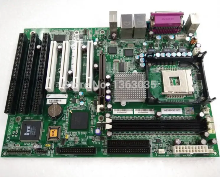 Nematron AEM845E-802 průmyslová základní deska Socket 478 3*ISA