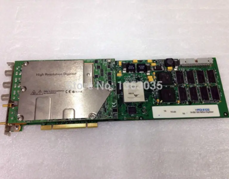 Digitalizátor NI s vysokým rozlišením pro NI PCI-5122 14bitový digitalizátor s rychlostí 100 MS/s používaný v