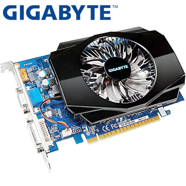 Grafická karta GIGABYTE GT730 2GB SDDR3 Grafické karty pro nVIDIA Geforce GPU U silnější než GT630 GT610 GT720 GT710