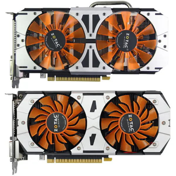 ZOTAC GeForce GTX 750Ti-2GD5 Grafické karty PA For NVIDIA GT700 GTX750 2G-D5 2G Video Card 128bit GDDR5 Used GTX-750