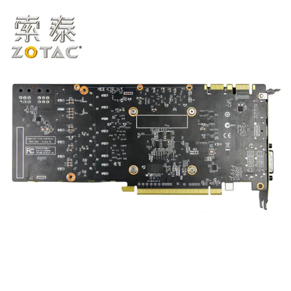 ZOTAC GeForce GTX 760 2GD5 Grafické karty Pro NVIDIA GTX760-2GD5 HA GTX760 2GB Grafická karta 256bit HDMI DVI Použité GTX-760