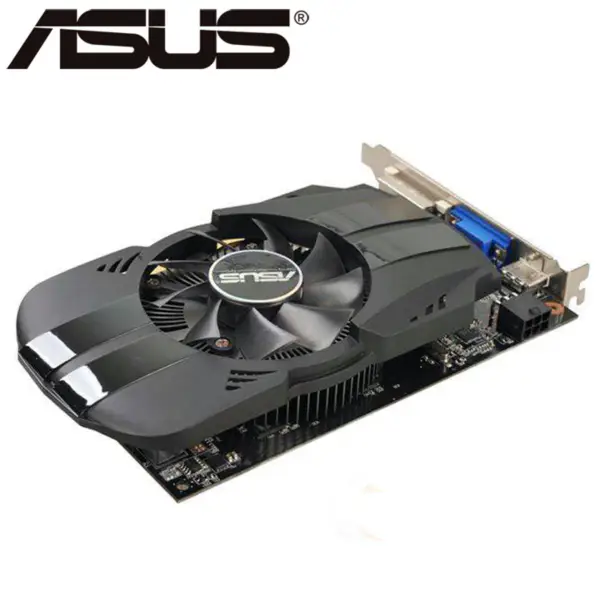 ASUS Grafická karta GTX 650 1GB 128Bit GDDR5 Grafické karty pro nVIDIA Geforce GTX650 Hdmi Dvi Použité grafické karty VGA