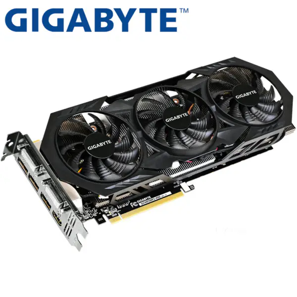 GIGABYTE Grafická karta GTX 970 4GB 256Bit GDDR5 Grafické karty pro nVIDIA VGA karty Geforce GTX970 Hdmi Dvi game Used