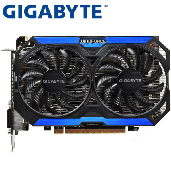 GIGABYTE Grafická karta GTX 960 2GB 128Bit GDDR5 Grafické karty pro nVIDIA VGA karty Geforce GTX960 Hdmi Dvi game Used