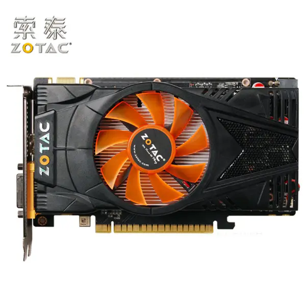 ZOTAC GeForce GTX 550Ti 1GD5 Video Card Internet Bar For NVIDIA GTX500 GTX550Ti 1GD5 Video Cards 4100MHz GDDR5 Used