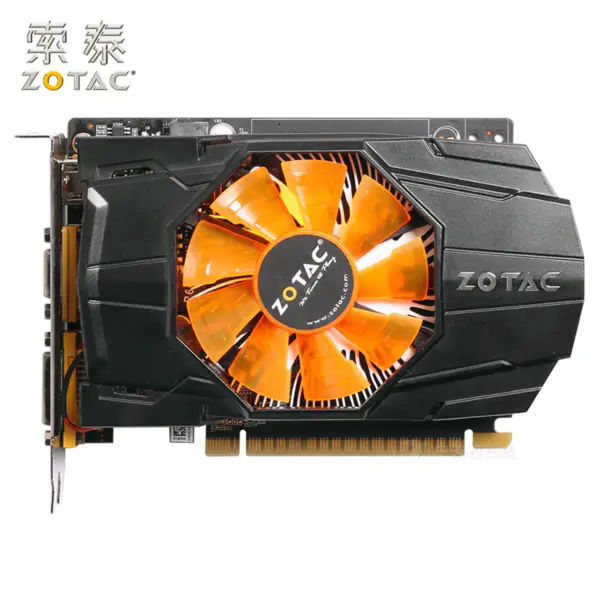 ZOTAC GeForce GTX 650-1GD5 Grafické karty PC Pro NVIDIA GTX600 GTX650 1GD5 1G Grafická karta 128bit GDDR5 Použité GTX-650