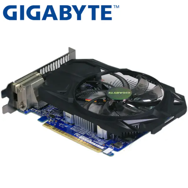 GIGABYTE Video Card GTX750 1GB 128Bit GDDR5 Video Cards for nVIDIA Geforce GTX 750 DVI HDMI Used VGA Cards Mapa