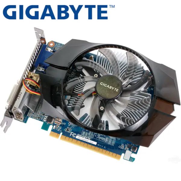 GIGABYTE Video Card GTX650 for nVIDIA Geforce GTX 650 1GB GDDR5 128Bit VGA Cards Použité grafické karty Dvi Hdmi