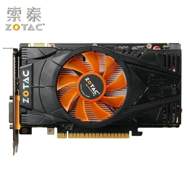ZOTAC GeForce GTX 550Ti 1GD5 Grafická karta Thunder PB Pro NVIDIA GTX500 GTX550 1GD5 1G Grafické karty 192bit GDDR5 Použité