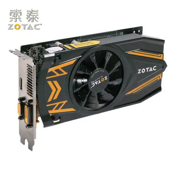 ZOTAC GeForce GTX 650-1GD5 Grafické karty Internet PA For NVIDIA GTX600 GTX650 1GD5 1G Video Card 128bit Used GTX-650