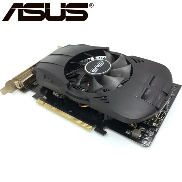 ASUS Grafická karta HD 7770 1GB 128Bit GDDR5 Grafické karty pro ATI Radeon HD7770 VGA karty Použitý ekvivalent GTX 750 GTX650 Ti