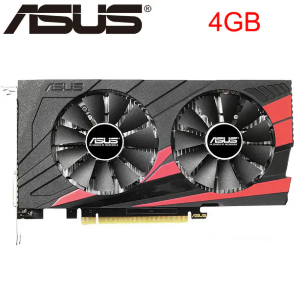 ASUS Grafická karta GTX 1050 Ti 4GB 128Bit GDDR5 Grafické karty pro nVIDIA VGA karty Geforce GTX 1050ti Hdmi Dvi game Used