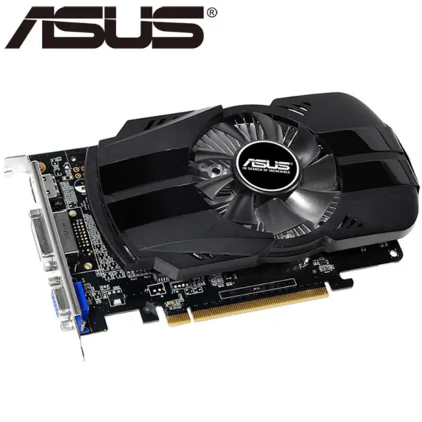 ASUS Grafická karta GT740 1GB 128Bit GDDR5 Grafické karty pro nVIDIA Geforce GT 740 Hdmi Dvi Použité grafické karty VGA silnější než GTX 650