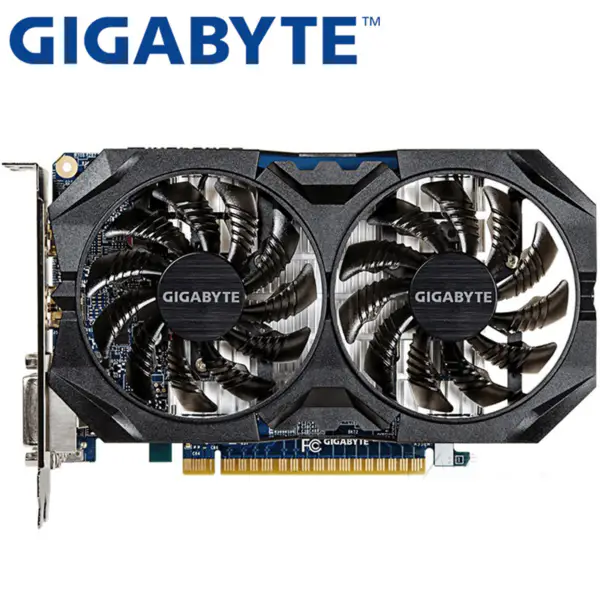 GIGABYTE Video Card GTX 750 Ti 2GB 128Bit GDDR5 Video Cards for nVIDIA Geforce GTX 750Ti Dvi Hdmi Použité grafické karty VGA