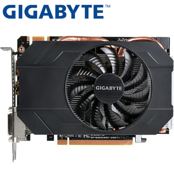 GIGABYTE Grafická karta GTX960 2GB 128Bit GDDR5 Grafické karty pro nVIDIA VGA karty Geforce GTX 960 Dvi Hdmi Použité hry