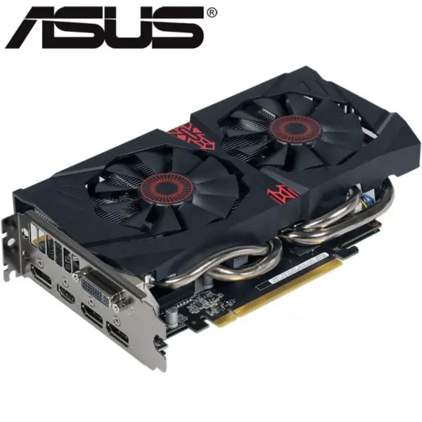 ASUS Grafická karta GTX 960 4GB 128Bit GDDR5 Grafické karty pro nVIDIA VGA karty Geforce GTX960 Hdmi Dvi hra Použité
