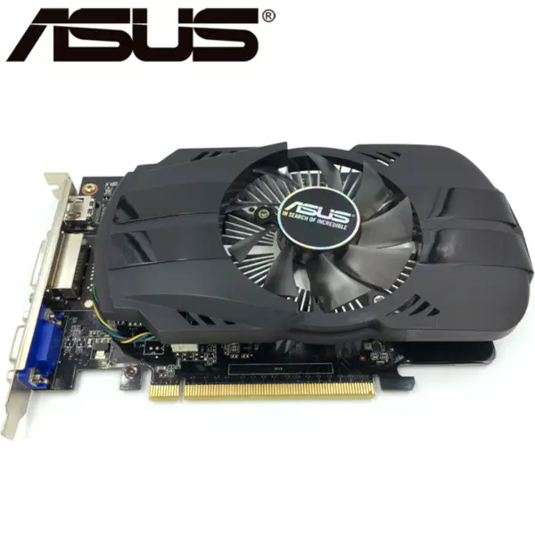 ASUS Grafická karta GTX 750 Ti Grafické karty pro nVIDIA Geforce GTX 750Ti 2GB 128Bit GDDR5 Použité grafické karty VGA Hdmi Dvi