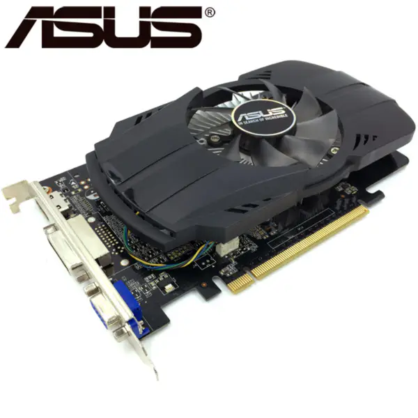 ASUS Grafická karta GTX 750 Ti Grafické karty pro nVIDIA Geforce GTX 750Ti 2GB 128Bit GDDR5 Použité grafické karty VGA Hdmi Dvi